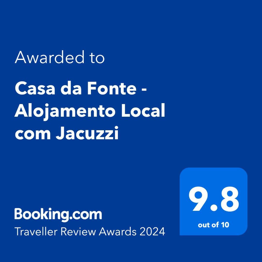 Casa Da Fonte - Alojamento Local Com Jacuzzi Nordeste  Exteriör bild
